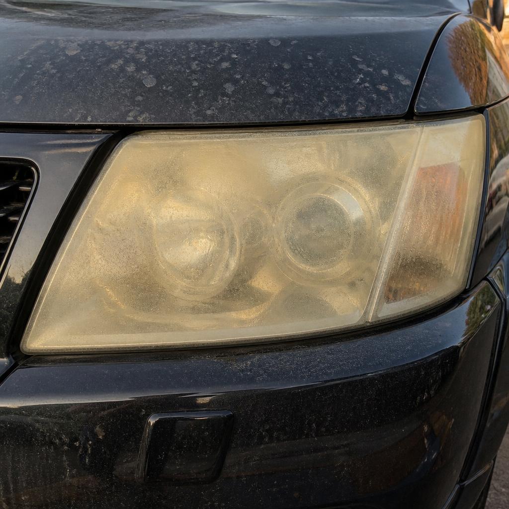 SUV mit UV-Schäden – vorher